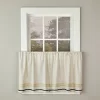 Subtle Stripe Room Darkening Rod Pocket Window Tier Pair Linen By SKL Home 1 Subtle Stripe Room Darkening Rod Pocket Window Tier Pair Linen By SKL Home -Fashion Home Decor Store GUEST 5e576bfe 0a40 4dfd b086 053331487344