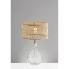 Cuba Teardrop Table Lamp (Includes Light Bulb) Clear/Natural - Adesso -Fashion Home Decor Store GUEST 5e843fa8 ee5b 4f14 9ce3 7dba73c32787