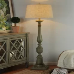 64" Antique French Polyester Resin Floor Lamp Olive Green - StyleCraft 15 64" Antique French Polyester Resin Floor Lamp Olive Green - StyleCraft -Fashion Home Decor Store GUEST 603e519e 9139 4a9d b637 41e7b8890a5e
