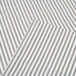 Ellis Curtain Plaza Classic Ticking Stripe Printed On 1.5" Rod Pocket Natural Ground Tailored Swag 56" X 36" Sage -Fashion Home Decor Store GUEST 614f1189 e02f 464d b096 defde15108da