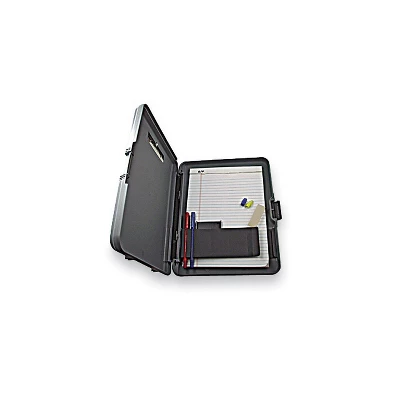 Saunders WorkMate Storage Clipboard 1/2" Capacity Holds 8 1/2w X 12h Charcoal/Gray 00470 3 Saunders WorkMate Storage Clipboard 1/2" Capacity Holds 8 1/2w X 12h Charcoal/Gray 00470