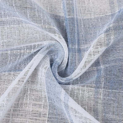 Trinity Buffalo Plaid Gingham Pattern Yarn-Dyed Short Curtains 4 Trinity Buffalo Plaid Gingham Pattern Yarn-Dyed Short Curtains - Image 2