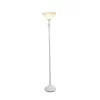 1 Light Torchiere Floor Lamp With Marbleized Glass Shade White - Elegant Designs 1 1 Light Torchiere Floor Lamp With Marbleized Glass Shade White - Elegant Designs -Fashion Home Decor Store GUEST 638f0df4 8398 4586 92ac 31677e417bc9