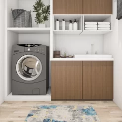 World Rug Gallery Transitional Abstract Anti Fatigue Standing Mat -Fashion Home Decor Store GUEST 6390c966 2f36 4594 a907 101ea459a1ca