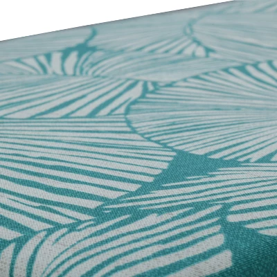 2pc Outdoor/Indoor Rectangular Throw Pillow Set Talia Seaglass Green - Pillow Perfect 4 2pc Outdoor/Indoor Rectangular Throw Pillow Set Talia Seaglass Green - Pillow Perfect - Image 2