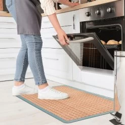 World Rug Gallery Natural Border Anti-Fatigue Standing Mat 21 World Rug Gallery Natural Border Anti-Fatigue Standing Mat -Fashion Home Decor Store GUEST 64fe22a1 10bd 4165 a687 05a2059fb151