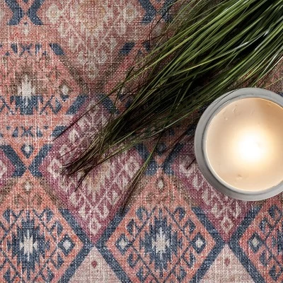 NuLOOM Sherri Bohemian Diamond Machine Washable Area Rug 7 NuLOOM Sherri Bohemian Diamond Machine Washable Area Rug - Image 5