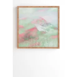 Caleb Troy Banff Painted Christmas Bamboo Framed Wall Art - Deny Designs -Fashion Home Decor Store GUEST 68aad92d 0228 404f b234 5803d10b406f