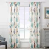 Montego Window Panel Blackout Curtain Pair 42" X 84" Aqua By Greenland Home Fashions -Fashion Home Decor Store GUEST 68c67f78 3a4c 4029 bf41 a39aed4de67d