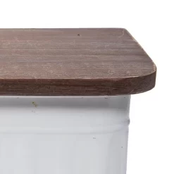 Set Of 2 Distressed White Metal And Wood Hanging Wall Shelves - Foreside Home & Garden 11 Set Of 2 Distressed White Metal And Wood Hanging Wall Shelves - Foreside Home & Garden -Fashion Home Decor Store GUEST 6970fe03 04d3 41d8 869d 8824032d5f2c