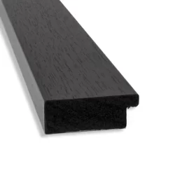 40" X 28" Non-Beveled Furniture Espresso Narrow Wall Mirror - Amanti Art