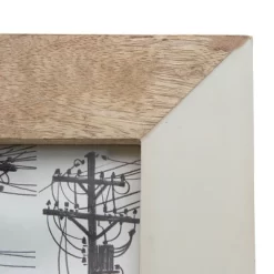 5x7 Inches White Wood, Resin & Glass Photo Frame - Foreside Home & Garden -Fashion Home Decor Store GUEST 6b9d39d4 71a8 4e33 b978 84a46439ebd2