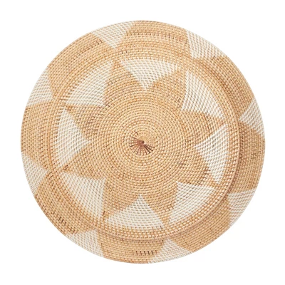 Set Of 3 Rattan Plate Woven Basket Wall Decors - Olivia & May 17 Set Of 3 Rattan Plate Woven Basket Wall Decors - Olivia & May - Image 15