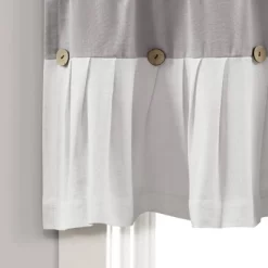 18"x52" Farmhouse Linen Button Window Valance - Lush Décor 13 18"x52" Farmhouse Linen Button Window Valance - Lush Décor -Fashion Home Decor Store GUEST 6be6ad81 9369 45a7 85b6 d56587d20c30