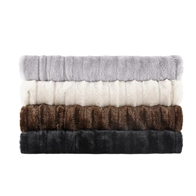 Electric Duke Faux Fur Throw - Beautyrest 6 Electric Duke Faux Fur Throw - Beautyrest - Image 4