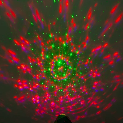 LED Galaxy Projector Laser Star Lights With Remote Black - West & Arrow 8 LED Galaxy Projector Laser Star Lights With Remote Black - West & Arrow - Image 6