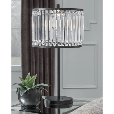 Gracella Metal Table Lamp Black - Signature Design By Ashley 3 Gracella Metal Table Lamp Black - Signature Design By Ashley