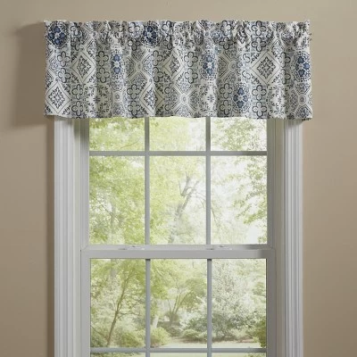 Park Designs Delft Tile Lined Valance 60" 3 Park Designs Delft Tile Lined Valance 60"
