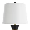 Logan Pear Shaped Sleek Table Lamp With Fabric Shade Black/White - StyleCraft 2 Logan Pear Shaped Sleek Table Lamp With Fabric Shade Black/White - StyleCraft -Fashion Home Decor Store GUEST 7018ab3a aa82 4bc4 81fc c27dfc8dba6a