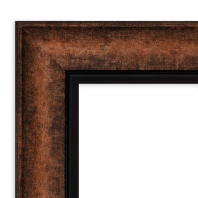 25" X 31" Beveled Vogue Bronze Wall Mirror - Amanti Art 4 25" X 31" Beveled Vogue Bronze Wall Mirror - Amanti Art - Image 2