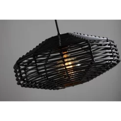 7" Kingston Pendant Ceiling Light Black - Adesso -Fashion Home Decor Store GUEST 72443522 278e 411d 8a53 8381edd88028