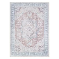 World Rug Gallery Distressed Boho Machine Washable Area Rug -Fashion Home Decor Store GUEST 727ccc6c e11f 46af 916f d704a495676b