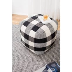 Chinese Checkers Pouf Black/White - Anji Mountain 11 Chinese Checkers Pouf Black/White - Anji Mountain -Fashion Home Decor Store GUEST 7376bb90 81ae 4dea 9908 e6e554671103