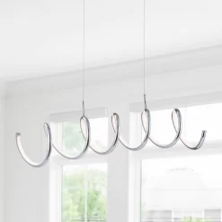 31" LED Dimmable Adjustable Metal Linear Pendant Chrome - Jonathan Y 7 31" LED Dimmable Adjustable Metal Linear Pendant Chrome - Jonathan Y -Fashion Home Decor Store GUEST 749ff1a9 3d9c 4449 b6e9 2cfc6cf28221