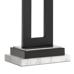 360 Lighting Neil Modern Table Lamp With White Marble Riser 26" High Two Tone USB Charging Port Rectangular Shade Bedroom For Bedroom Living Room Desk 9 360 Lighting Neil Modern Table Lamp With White Marble Riser 26" High Two Tone USB Charging Port Rectangular Shade Bedroom For Bedroom Living Room Desk -Fashion Home Decor Store GUEST 74c21db2 df27 43f4 a5c3 8a4b90c43505