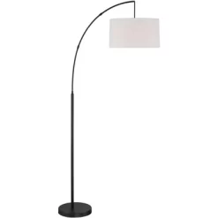 360 Lighting Modern Arc Floor Lamp With USB Charging Port 72" Tall Black White Linen Drum Shade For Living Room Reading House Home 16 360 Lighting Modern Arc Floor Lamp With USB Charging Port 72" Tall Black White Linen Drum Shade For Living Room Reading House Home -Fashion Home Decor Store GUEST 75b476f0 c070 41f8 b362 11d7091e972f