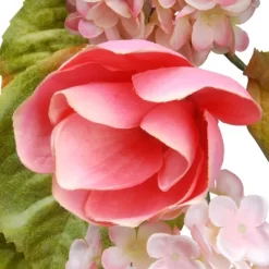 Artificial Rose And Hydrangea Garland Pink 48" - National Tree Company -Fashion Home Decor Store GUEST 7737b324 8a14 458f 820e 06e783adf291