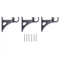 Kenney Fast Fit Easy Install Agatha 3/4" Decorative Window Curtain Rod, 42-120", Oil Rubbed Bronze -Fashion Home Decor Store GUEST 78ba1d6d 34d7 471c ae90 3a4f74bb5ae5