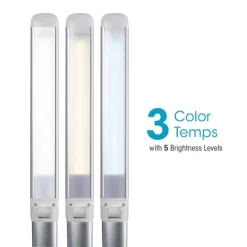 Command Desk Lamp Voice USB (Includes LED Light Bulb) White - OttLite