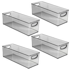 MDesign Plastic Home Office Storage Organizer, 16" Long, 4 Pack 24 MDesign Plastic Home Office Storage Organizer, 16" Long, 4 Pack -Fashion Home Decor Store GUEST 791d2349 8096 4d92 8db1 fd8a336522ca