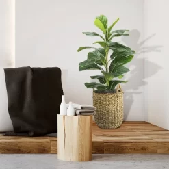30" X 16" Artificial Fig Plant In Basket With Handles - LCG Florals 11 30" X 16" Artificial Fig Plant In Basket With Handles - LCG Florals -Fashion Home Decor Store GUEST 793363bc d2f5 4f2c 822a a1be5c13d104