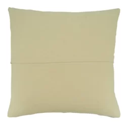 20"x20" Oversize Striped Design Square Throw Pillow Cover Blue - Saro Lifestyle