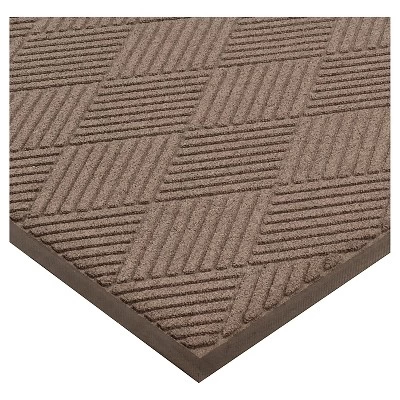 3'x4' Solid Diamond Doormat Charcoal - HomeTrax 5 3'x4' Solid Diamond Doormat Charcoal - HomeTrax - Image 3