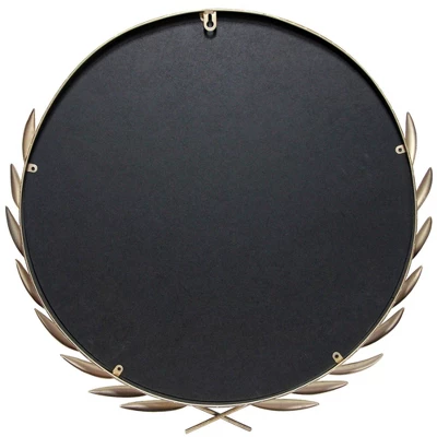 21" Emperor Grecian Round Wall Mirror Gold - Infinity Instruments 3 21" Emperor Grecian Round Wall Mirror Gold - Infinity Instruments