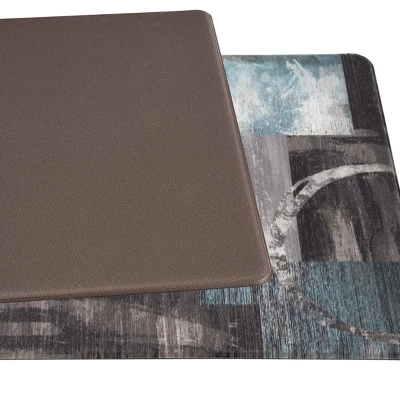 World Rug Gallery Contemporary Abstract Circles Anti Fatigue Standing Mat 5 World Rug Gallery Contemporary Abstract Circles Anti Fatigue Standing Mat - Image 3