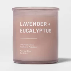 Glass Jar Lavender And Eucalyptus Candle - Threshold™ 10 Glass Jar Lavender And Eucalyptus Candle - Threshold™ -Fashion Home Decor Store GUEST 809cac14 c554 458a 8774 49a2f6be7e7b