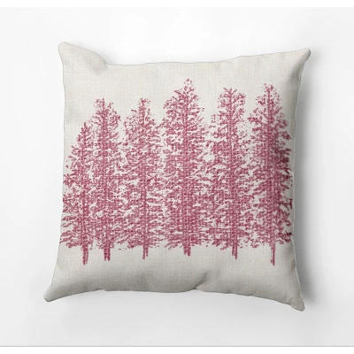 18"x18" 'Through The Woods' Square Throw Pillow - E By Design 6 18"x18" 'Through The Woods' Square Throw Pillow - E By Design - Image 4