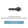 Hastings Home Bronze Curtain Rod With Cone Finials 1 Hastings Home Bronze Curtain Rod With Cone Finials -Fashion Home Decor Store GUEST 8127f34b 6205 401d 9ac4 07277a27fac1