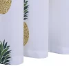 Trinity Pineapple Tier Curtains 24 Inches Length For Kitchen Bathroom Window -Fashion Home Decor Store GUEST 82df8dc1 3883 491d 9a43 72a912c651bd