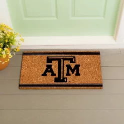 Evergreen Texas A&M Logo Turf Mat, Brown- 28 X 16 Inches Indoor Outdoor Doormat -Fashion Home Decor Store GUEST 84764438 86ee 455b 9eae 02c2b9526b5b