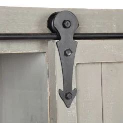 Decorative Wood Wall Storage Cabinet With 2 Sliding Barn Doors Rustic Gray - Kate & Laurel All Things Decor 11 Decorative Wood Wall Storage Cabinet With 2 Sliding Barn Doors Rustic Gray - Kate & Laurel All Things Decor -Fashion Home Decor Store GUEST 85730f5d f6c3 4e46 a79c 0b77a320141b