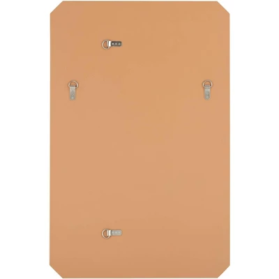 Noble Park Cassandra Rectangular Vanity Decorative Wall Mirror Modern Glam Beveled Glass Gold Wood Frame 26" Wide Bathroom Bedroom Home 7 Noble Park Cassandra Rectangular Vanity Decorative Wall Mirror Modern Glam Beveled Glass Gold Wood Frame 26" Wide Bathroom Bedroom Home - Image 5