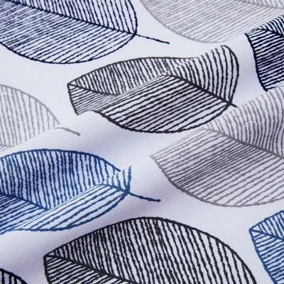 Trinity Kitchen Tier Curtains Window Leaf Pattern Half Window Treatment Set Rod Pocket 5 Trinity Kitchen Tier Curtains Window Leaf Pattern Half Window Treatment Set Rod Pocket - Image 3