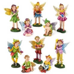 HearthSong Fairy Village Set With Five Decorative Resin Houses And 10 Nature-Themed Fairies -Fashion Home Decor Store GUEST 891eff3a 76a7 4568 ae95 03fb87f601dd