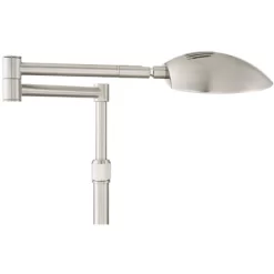 Possini Euro Design Eliptik Modern Desk Table Lamp 24 1/2" High Satin Nickel LED Swing Arm Adjustable Height For Bedroom Living Room Nightstand Office 12 Possini Euro Design Eliptik Modern Desk Table Lamp 24 1/2" High Satin Nickel LED Swing Arm Adjustable Height For Bedroom Living Room Nightstand Office -Fashion Home Decor Store GUEST 8a7413ef 0643 4ac1 9f68 9f61cfe1a0ac