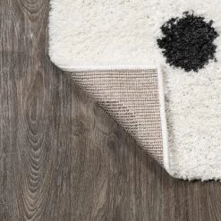 Pere Modern Charcoal Dot Shag Area Rug - JONATHAN Y -Fashion Home Decor Store GUEST 8aeb1d86 a5d1 44be b696 bcd55581d258